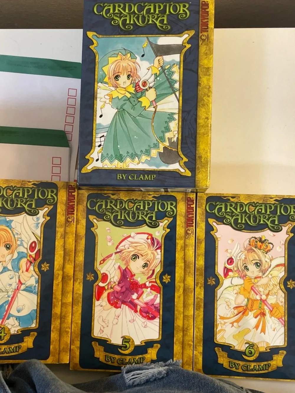 Cardcaptor Sakura: Vol. 4-6 #cardcaptor #manga